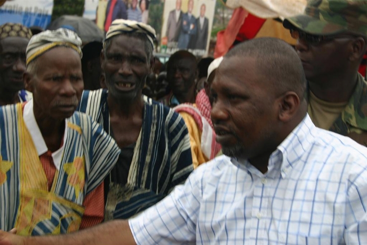 Konaté Sidiki aux populations de Man : “Donnons la force à Alassane Ouattara pour appliquer son programme ”